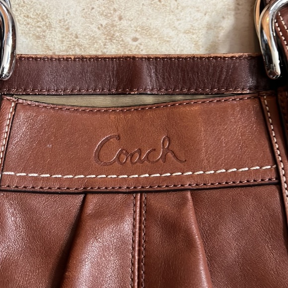 Vintage Coach Tote Bag / Satchel - Picture 2 of 5